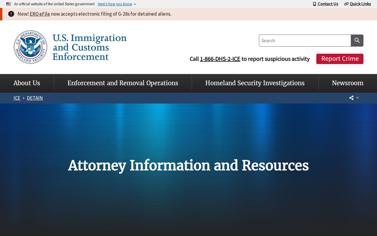 ICE 60-day detainee release scope for a Crawford County lookup